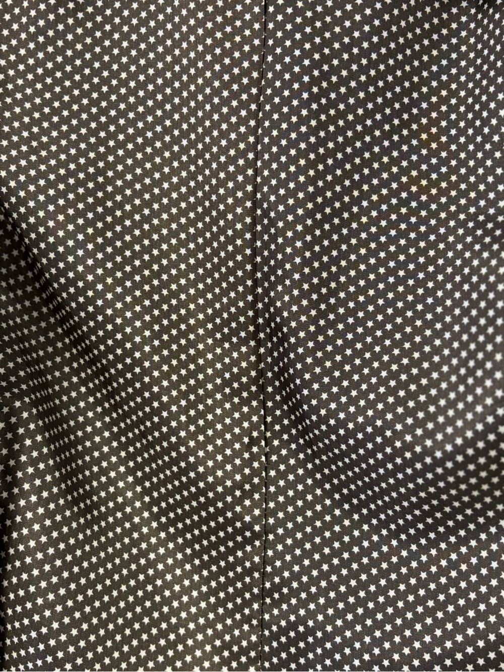 Zara Woman Classic Tailored Blazer with Star Print Lining Black Size Small - Picture 6 of 9